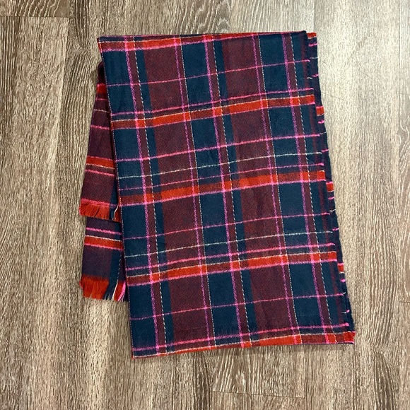 LOFT Plaid Blanket Scarf NWT - Picture 1 of 4
